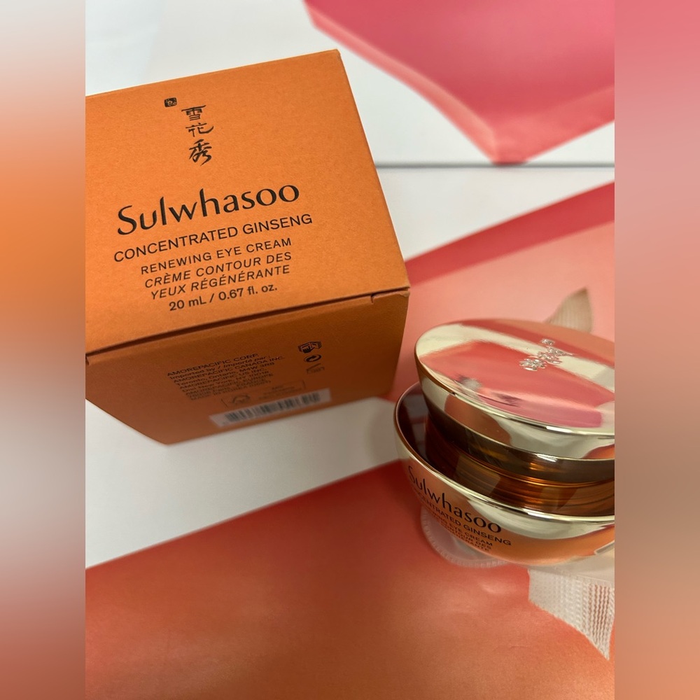 Concentrated Ginseng Renewing Eye Cream by Sulwhasoo for Women 0.67 oz Cream new